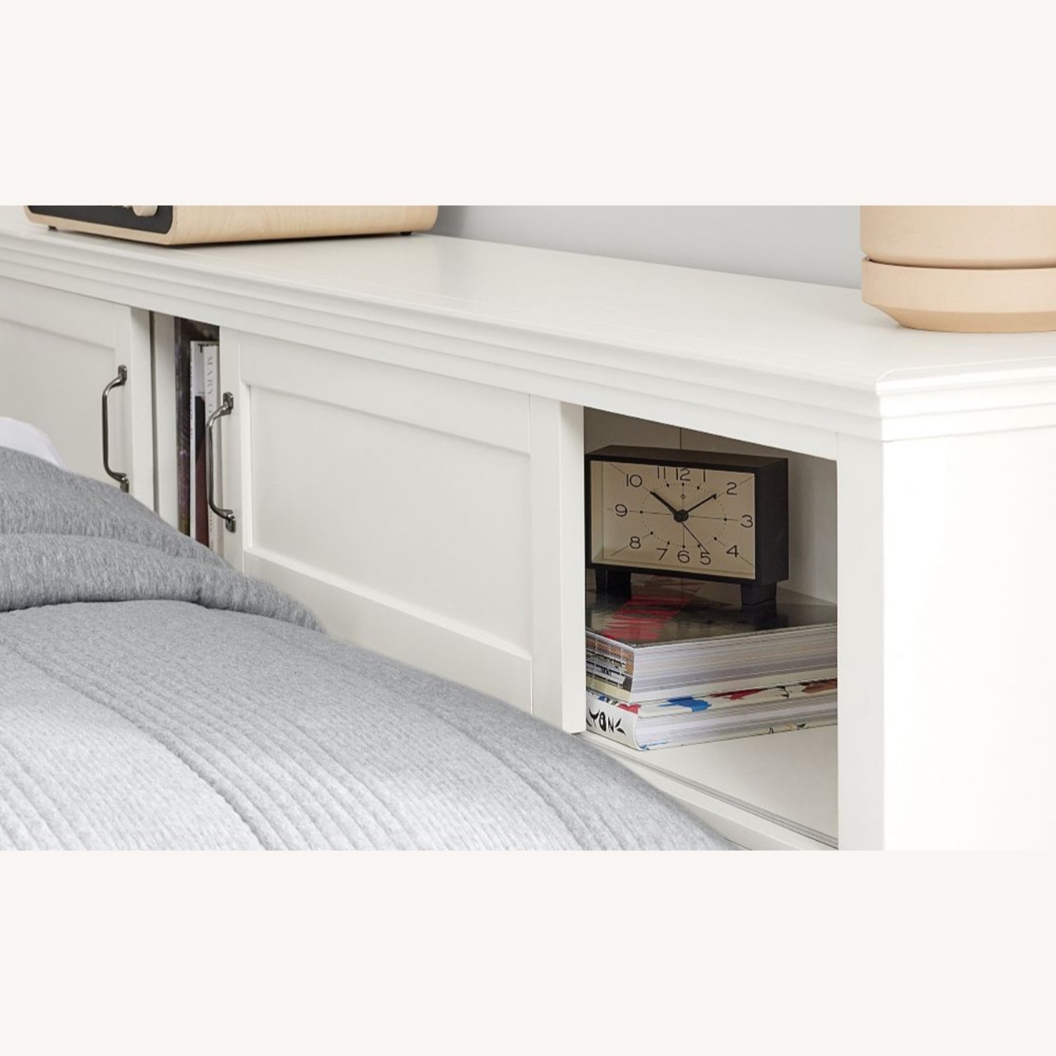 Pottery Barn Corner Storage Bed - Queen Size - image-3