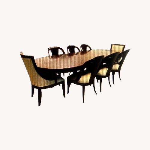 Used Bernhardt Furniture Dark Brown Dining Table for sale on AptDeco