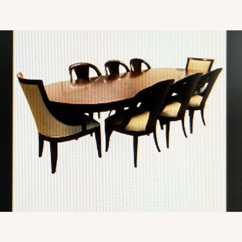 Used Bernhardt Furniture Dark Brown Dining Table for sale on AptDeco