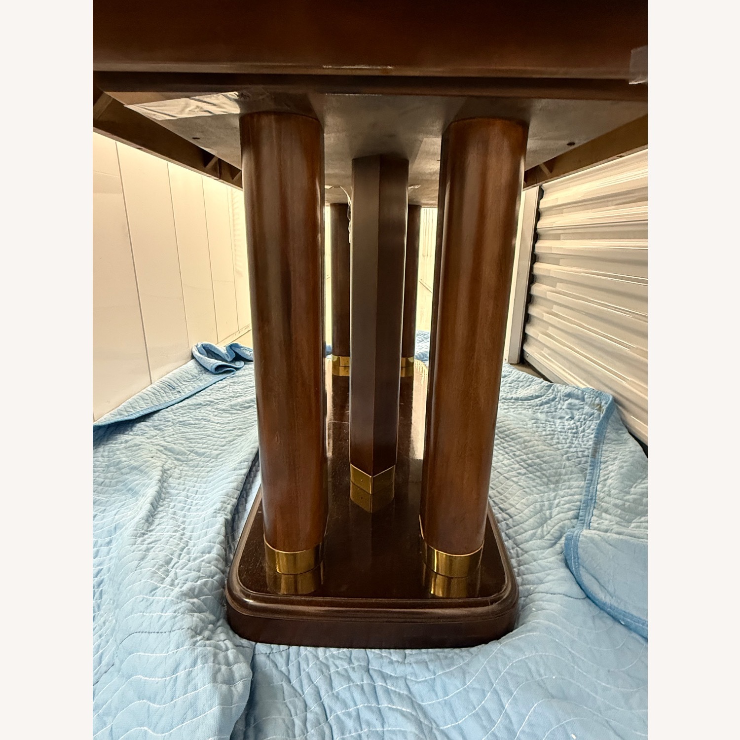 Bernhardt Furniture Dark Brown Dining Table - image-3