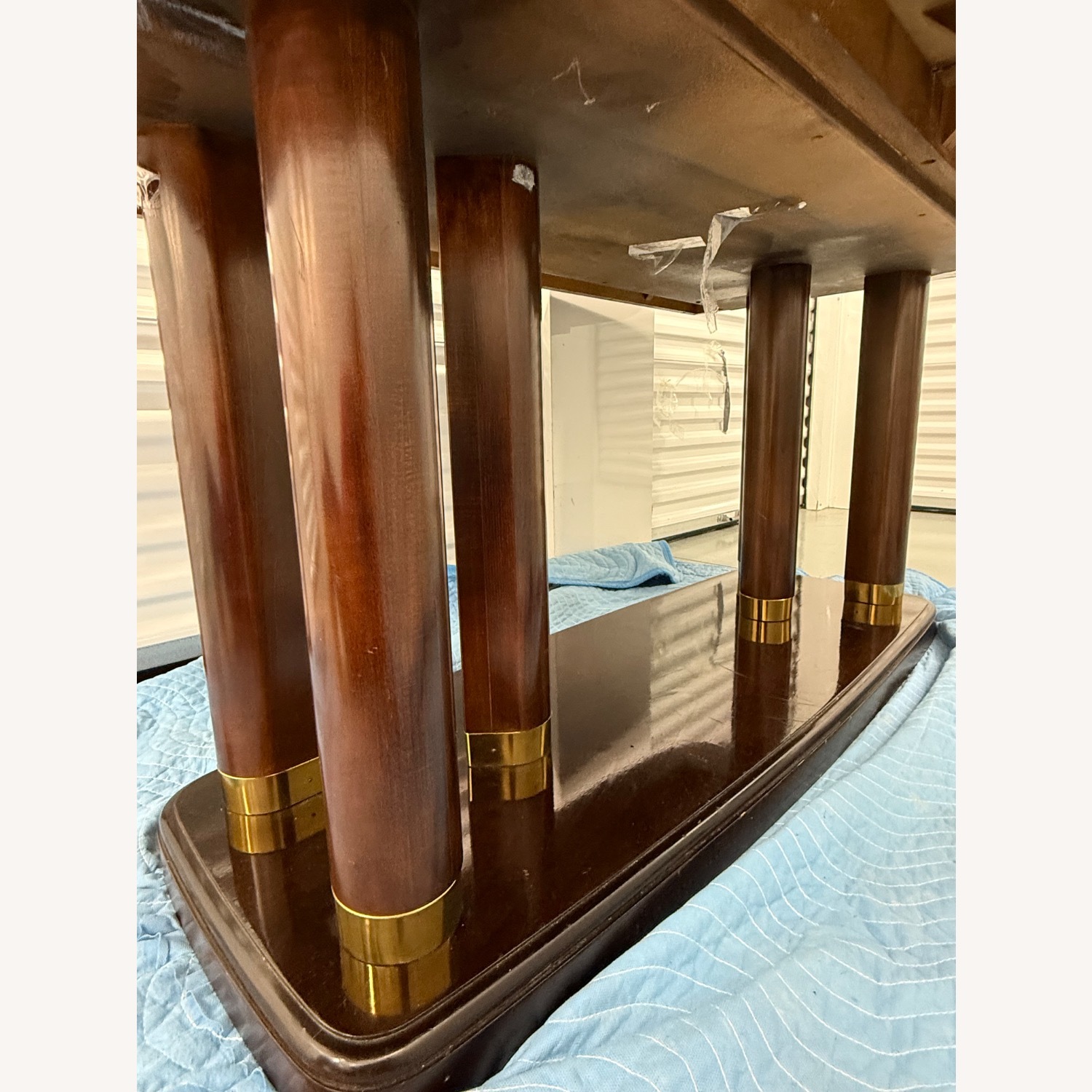 Bernhardt Furniture Dark Brown Dining Table - image-5