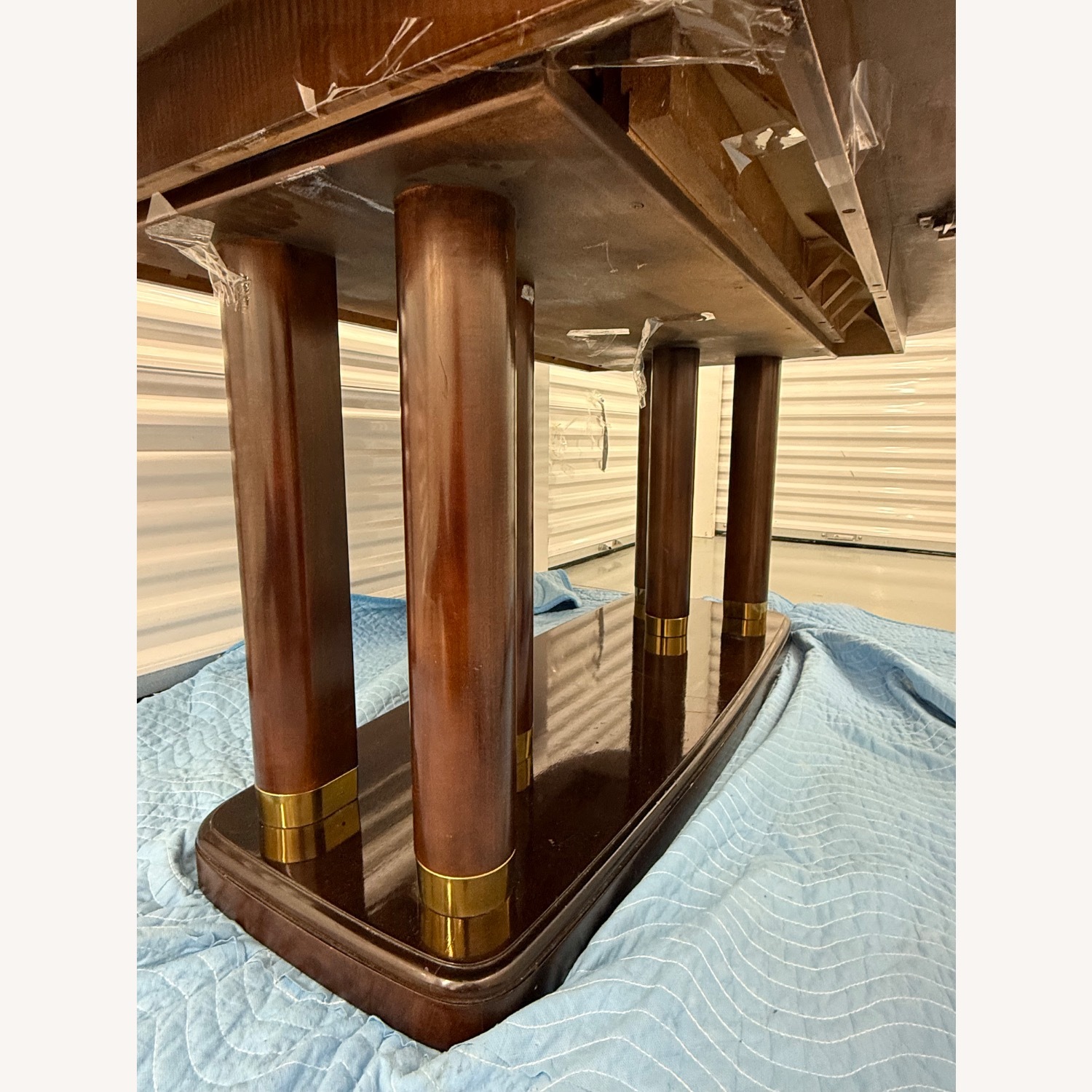 Bernhardt Furniture Dark Brown Dining Table - image-4