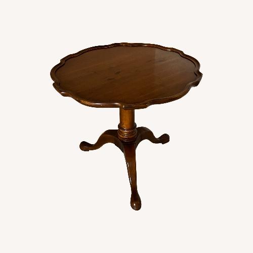 Used Vintage Pie Crust Table (Circa 1960) for sale on AptDeco