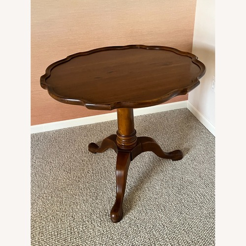 Used Vintage Pie Crust Table (Circa 1960) for sale on AptDeco