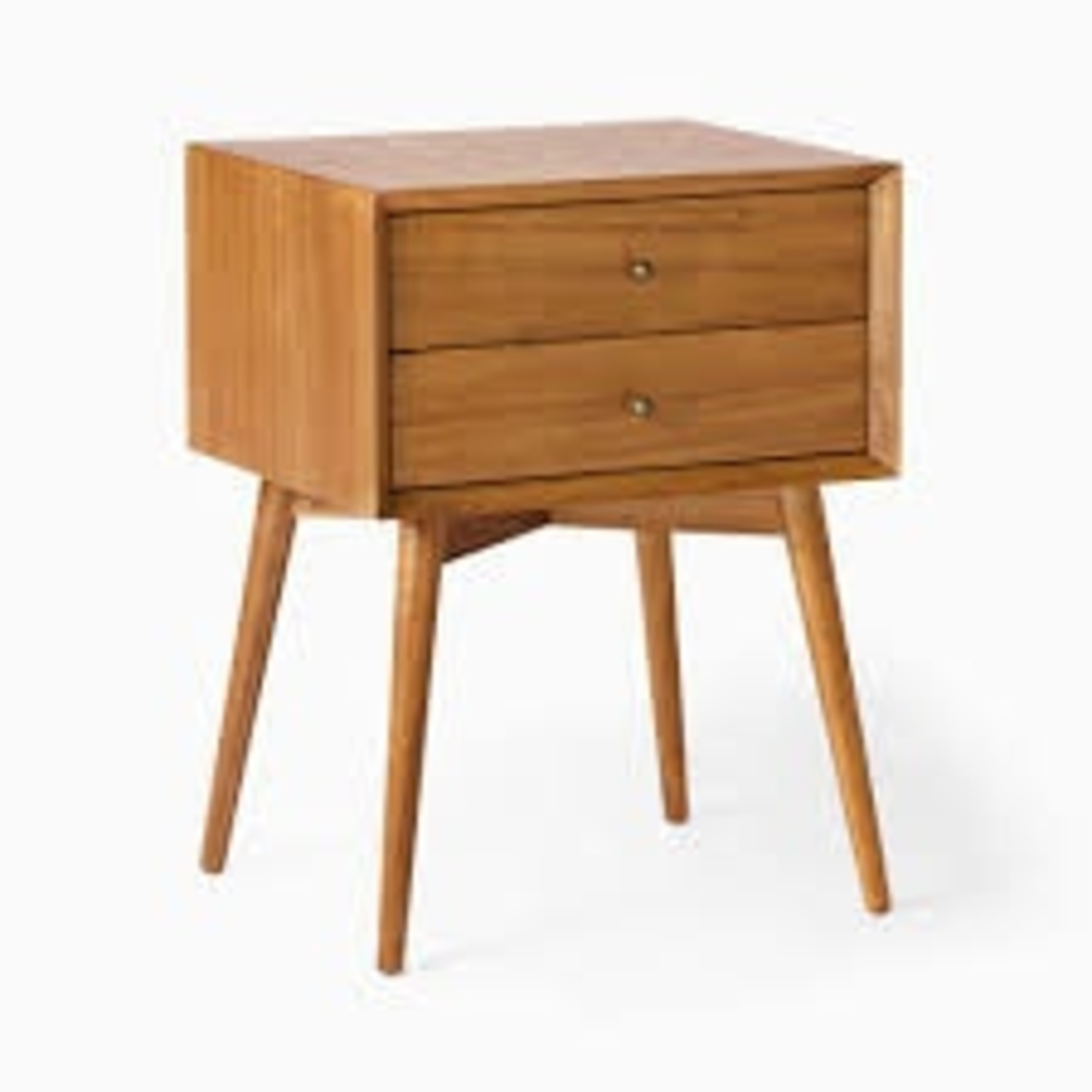 West Elm Mid Century Wood Side Table - image-4