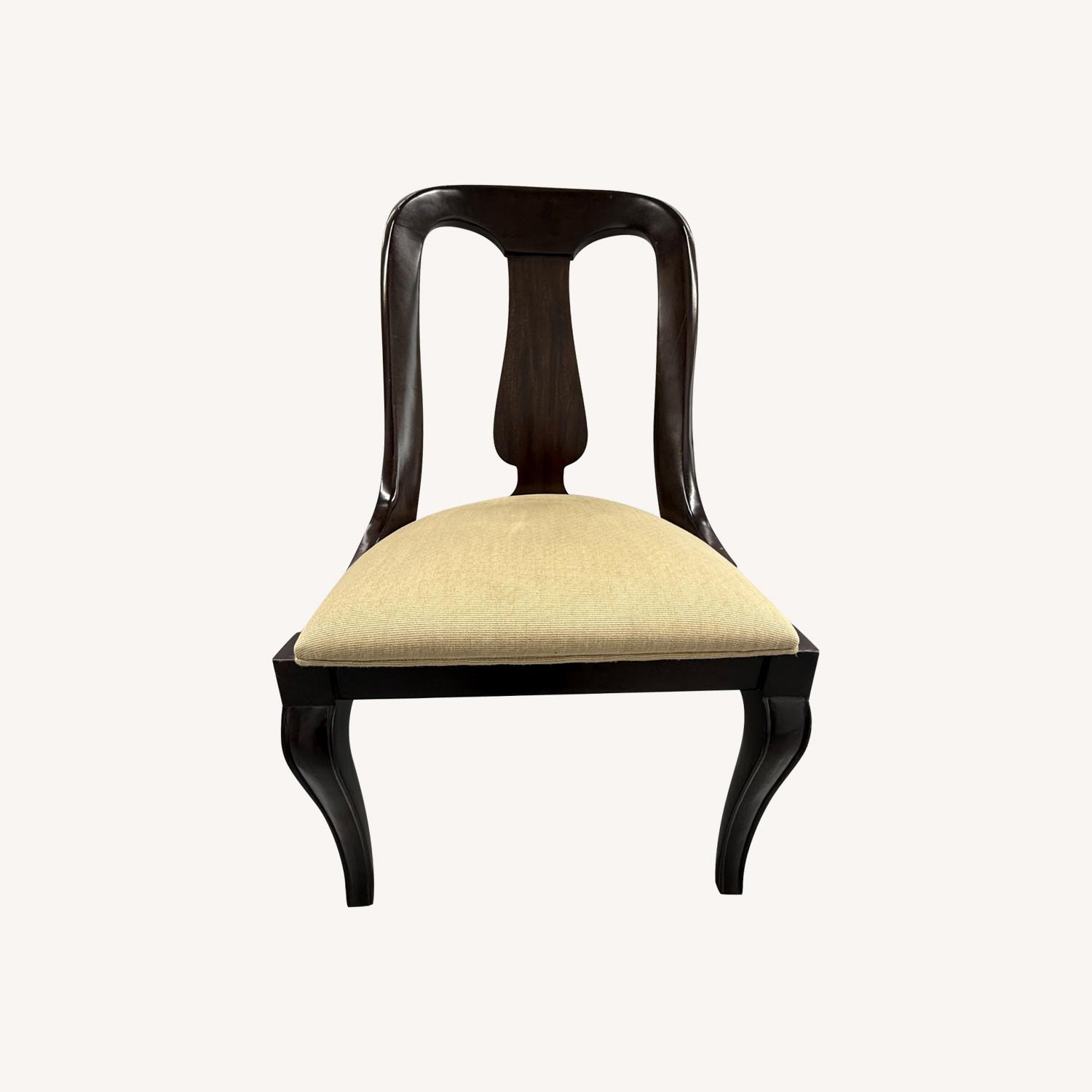 Vintage/Antique Finds Dark Brown Accent Chair - image-0