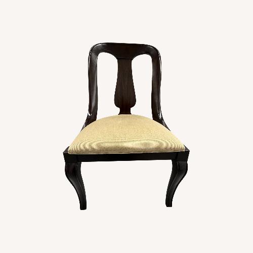 Used Vintage/Antique Finds Dark Brown Accent Chair for sale on AptDeco