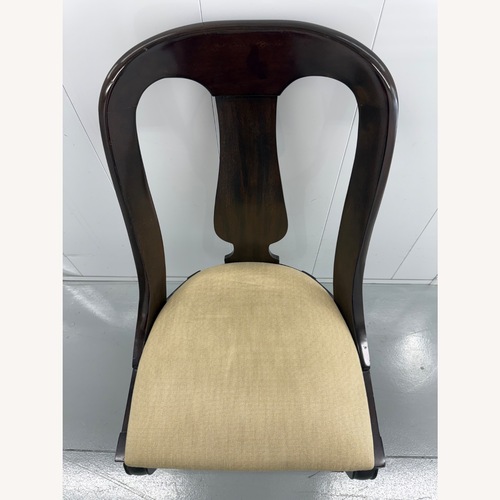 Used Vintage/Antique Finds Dark Brown Accent Chair for sale on AptDeco