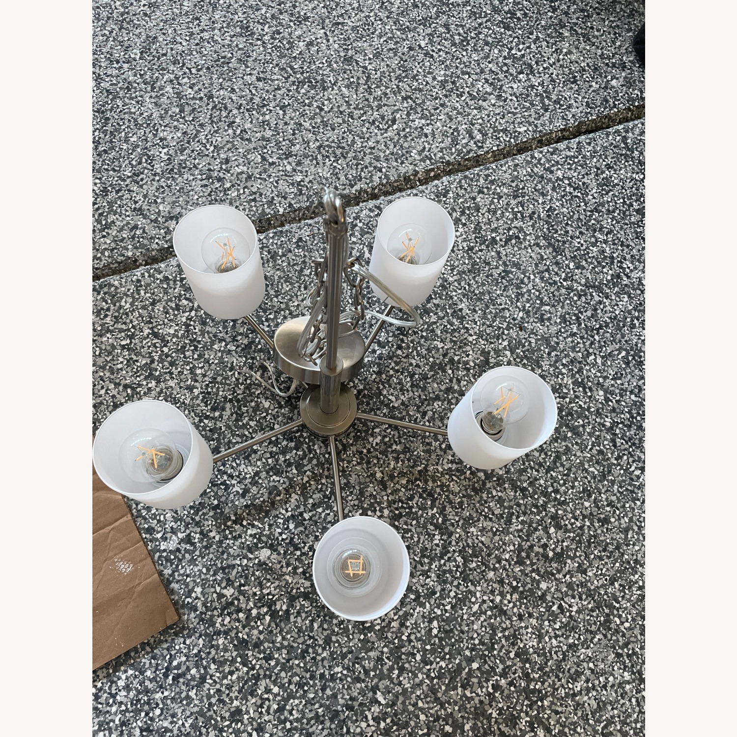 Progress Lighting Replay White Glass Ceiling Lamp - image-2