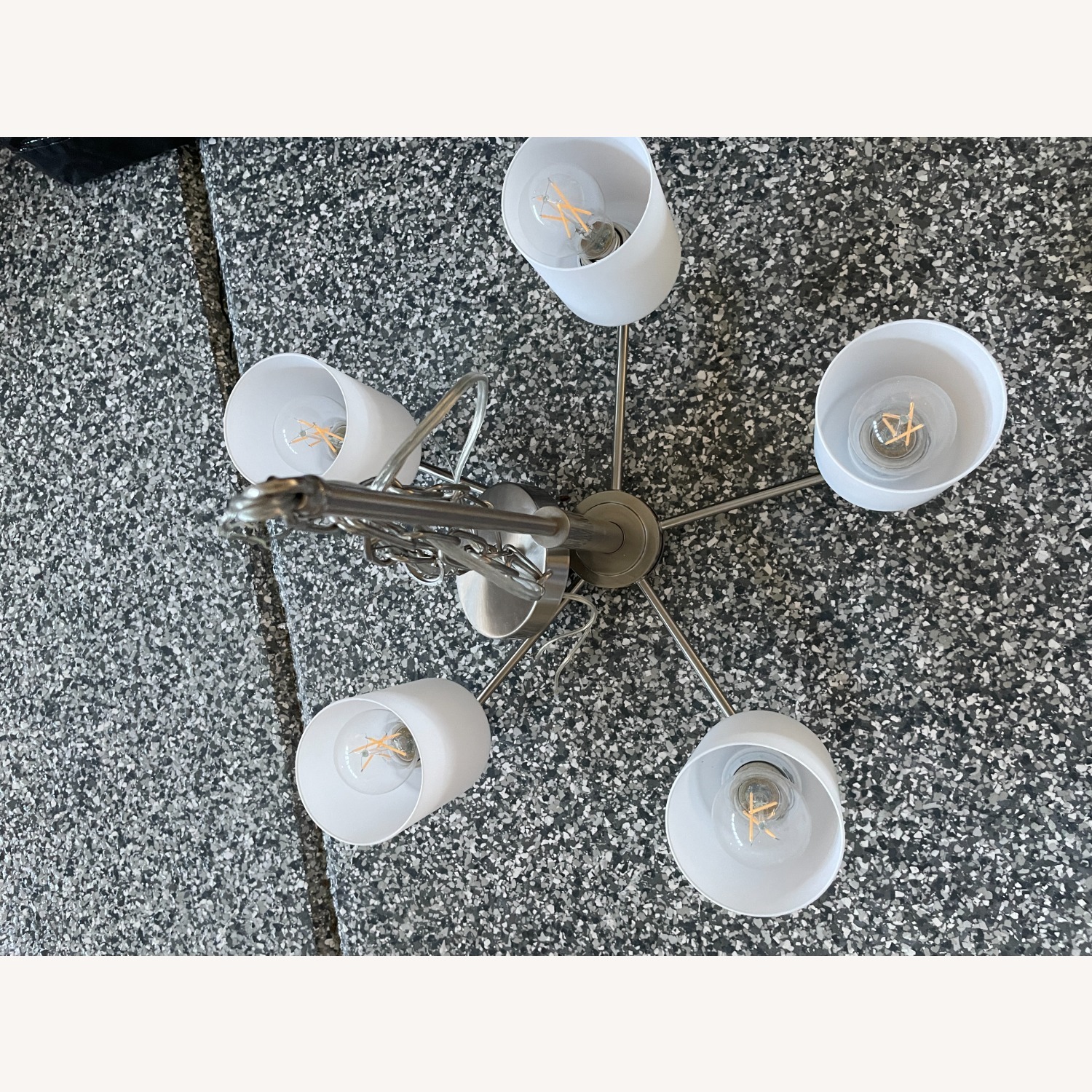 Progress Lighting Replay White Glass Ceiling Lamp - image-3