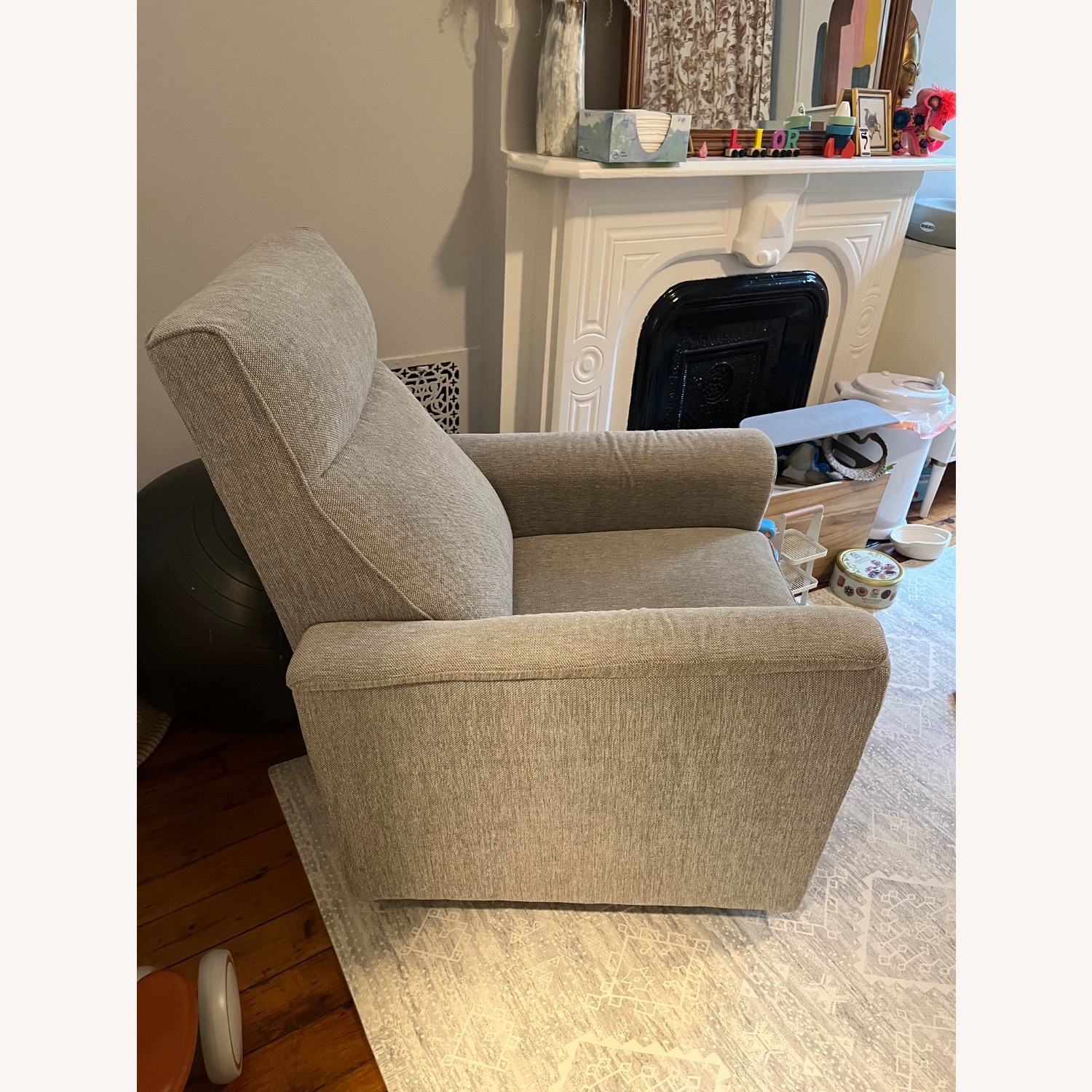 Pottery Barn Kids Dream Swivel Glider Recliner - image-3