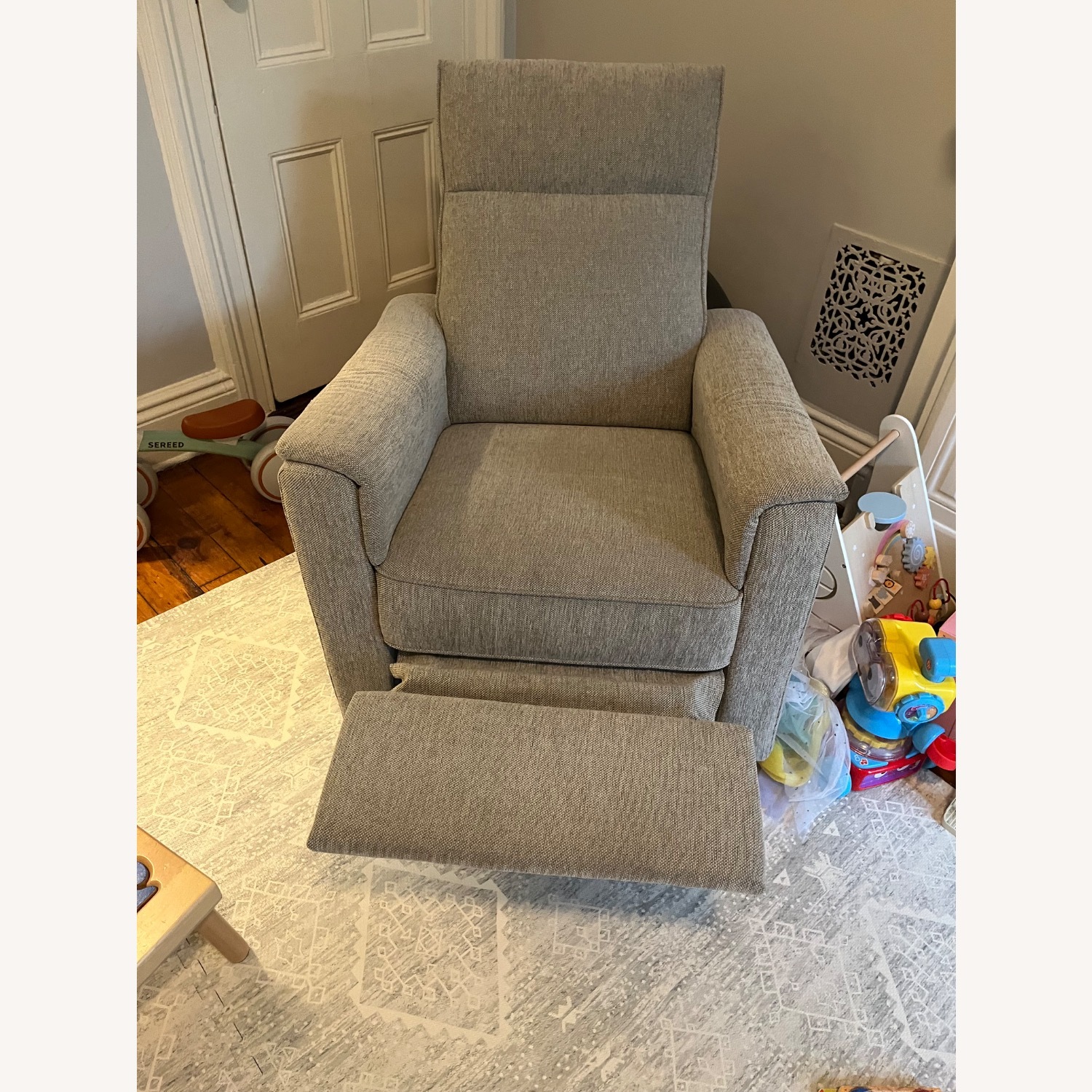 Pottery Barn Kids Dream Swivel Glider Recliner - image-2