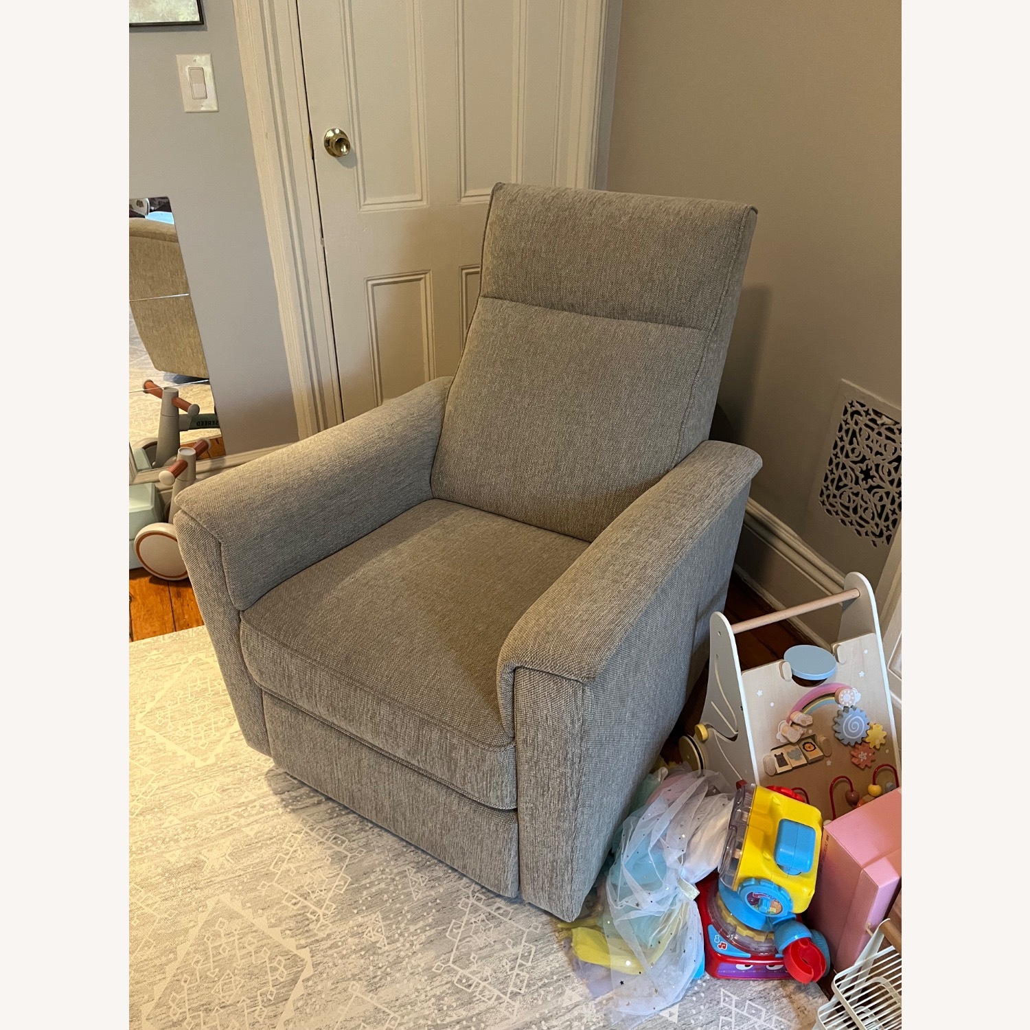 Pottery Barn Kids Dream Swivel Glider Recliner - image-1