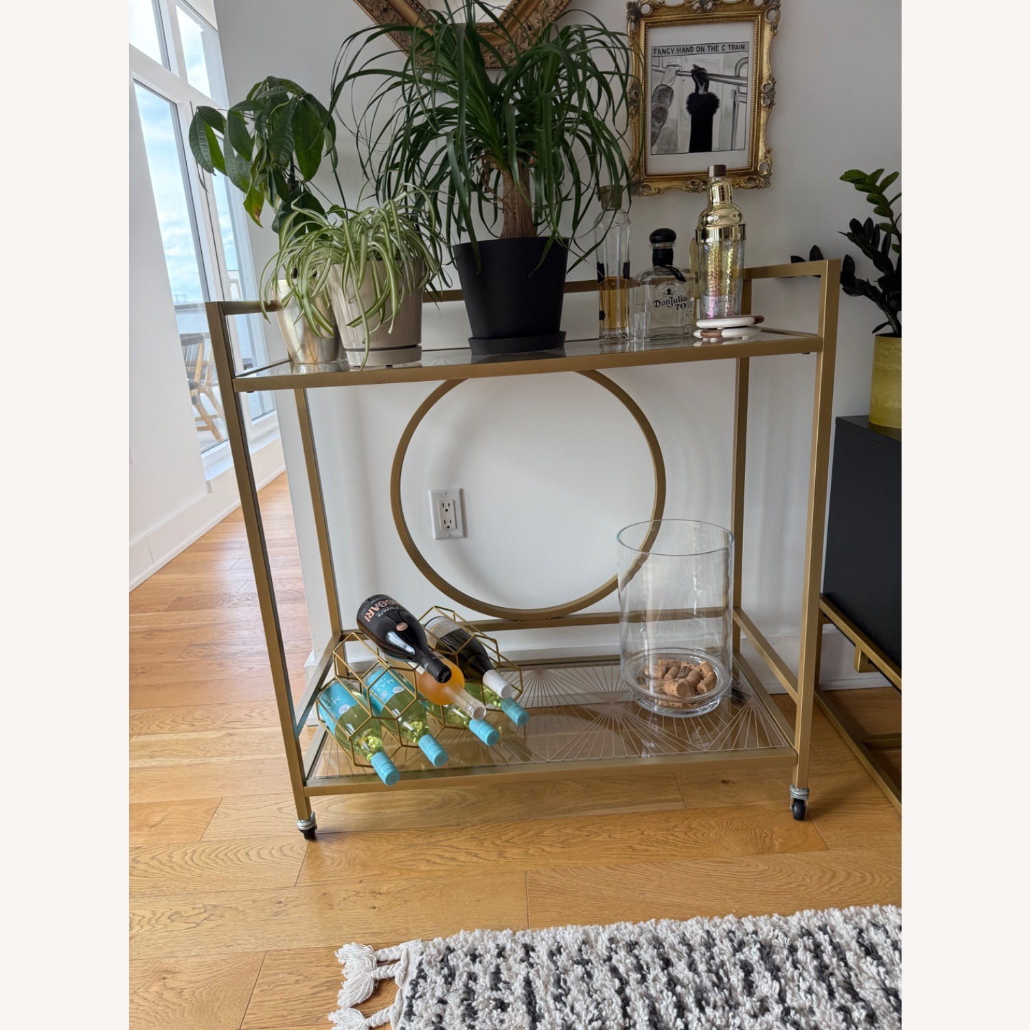 Urban Outfitters Claire Bar Cart - image-1