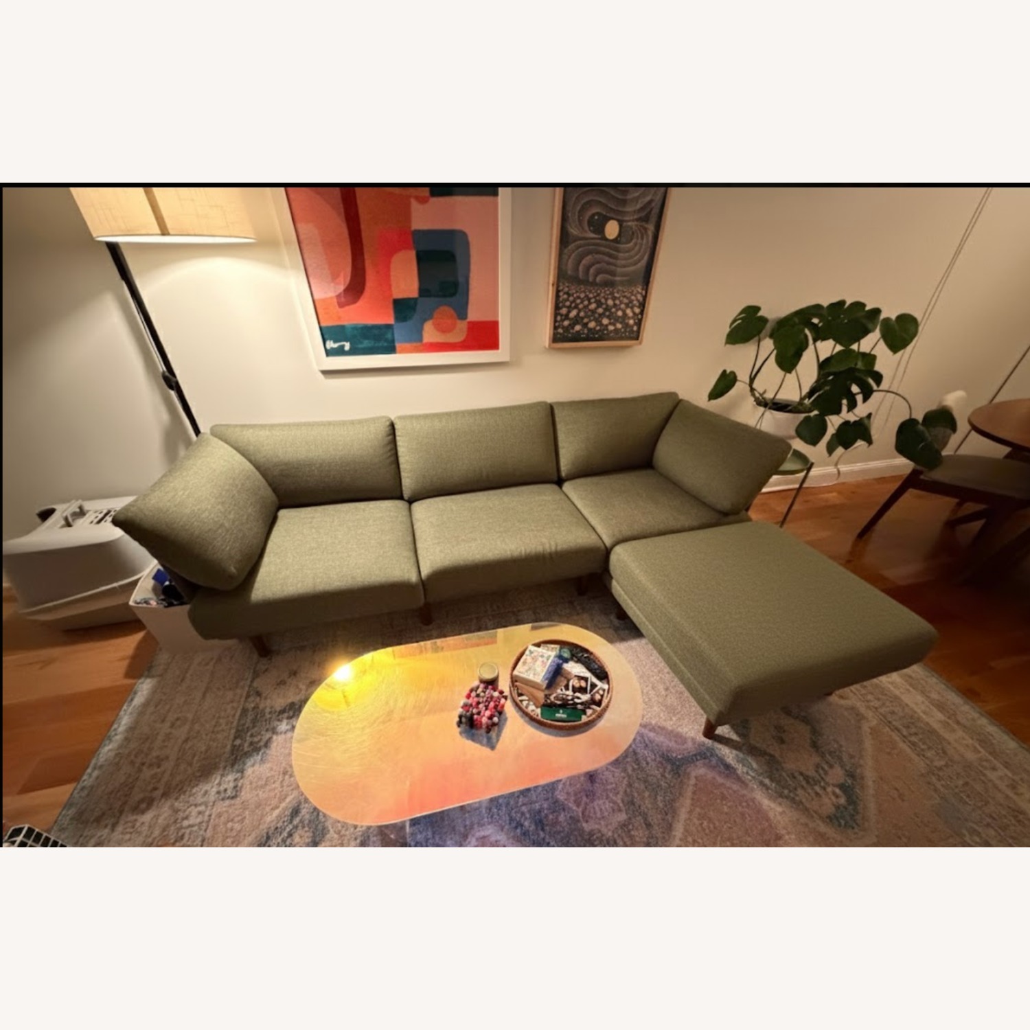 Burrow Range 4-Piece Sectional Lounger - image-1