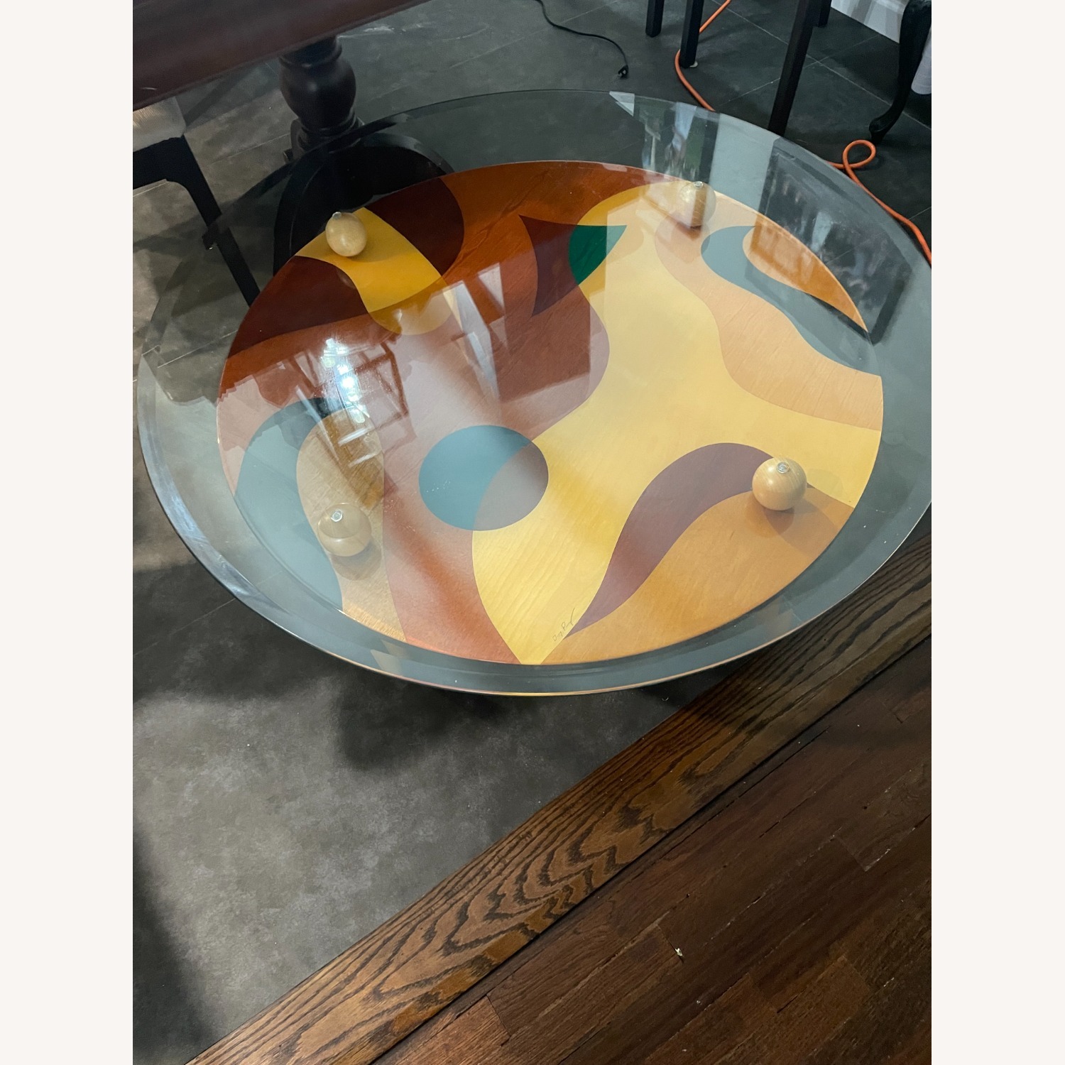 Benjamin Le Abstract Modern Coffee Table - image-3