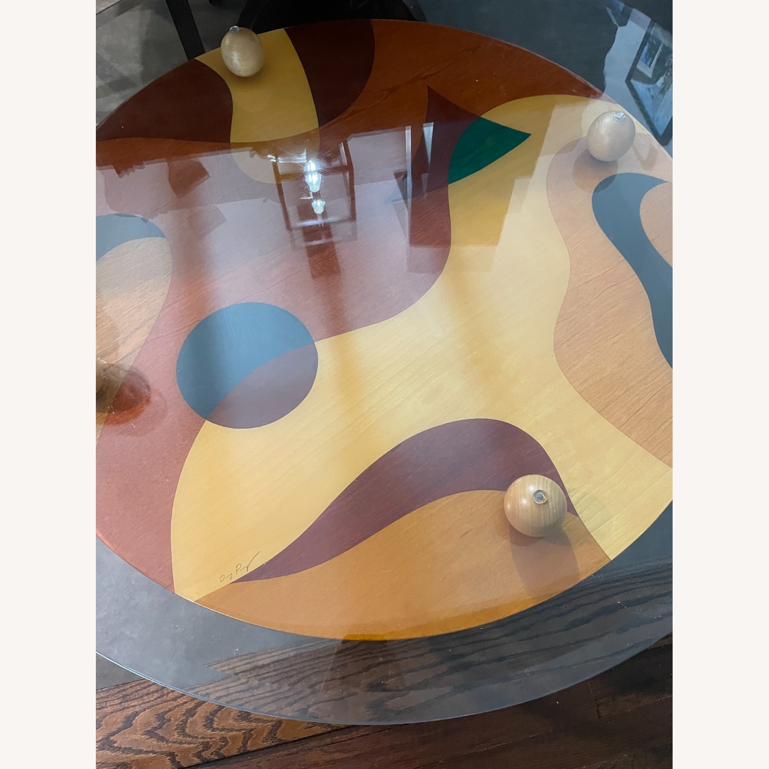 Benjamin Le Abstract Modern Coffee Table - image-2