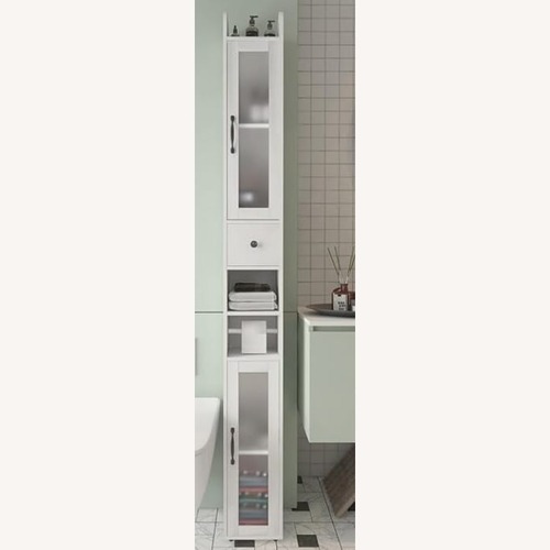 Used Slim Storage Cabinet for sale on AptDeco