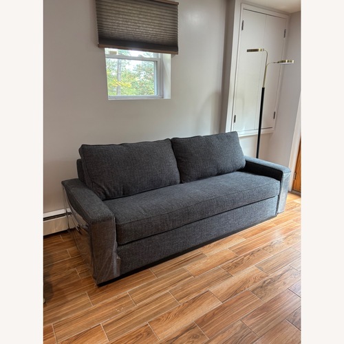 Used Apt2b Dark Gray Fabric Sleeper Sofa for sale on AptDeco