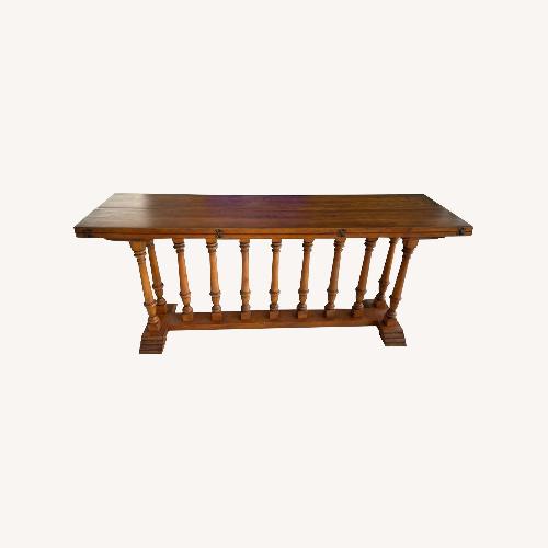 Used French Monastery Folding Table Replica for sale on AptDeco