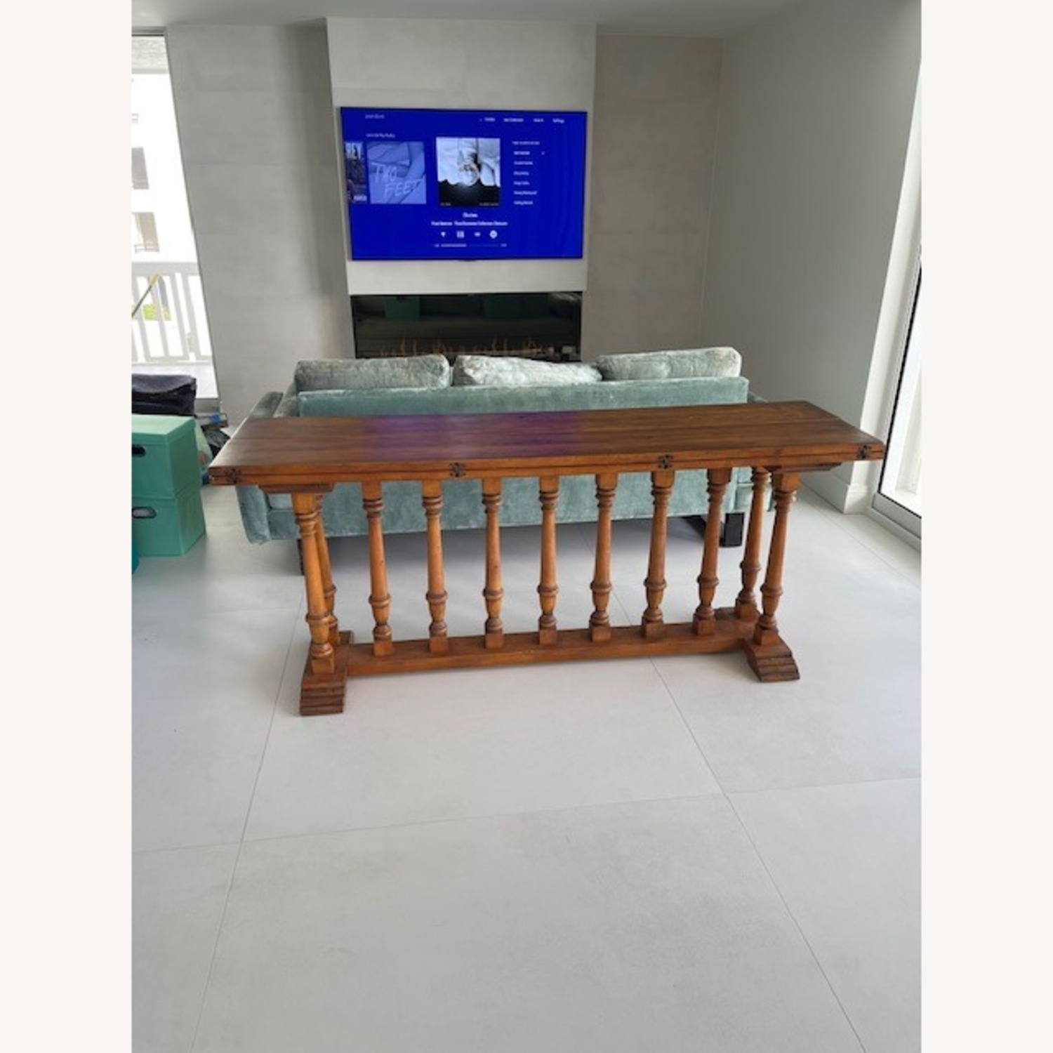 French Monastery Folding Table Replica - image-2