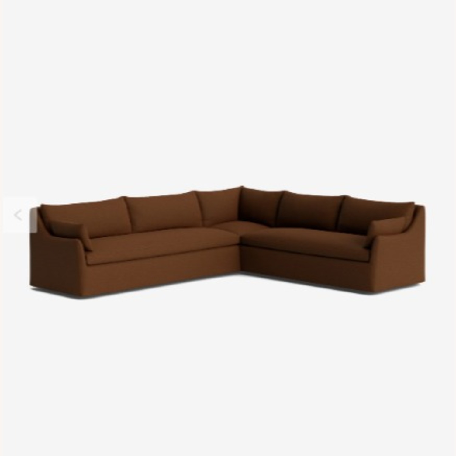 Lulu & Georgia Sectional Couch Brown - image-8
