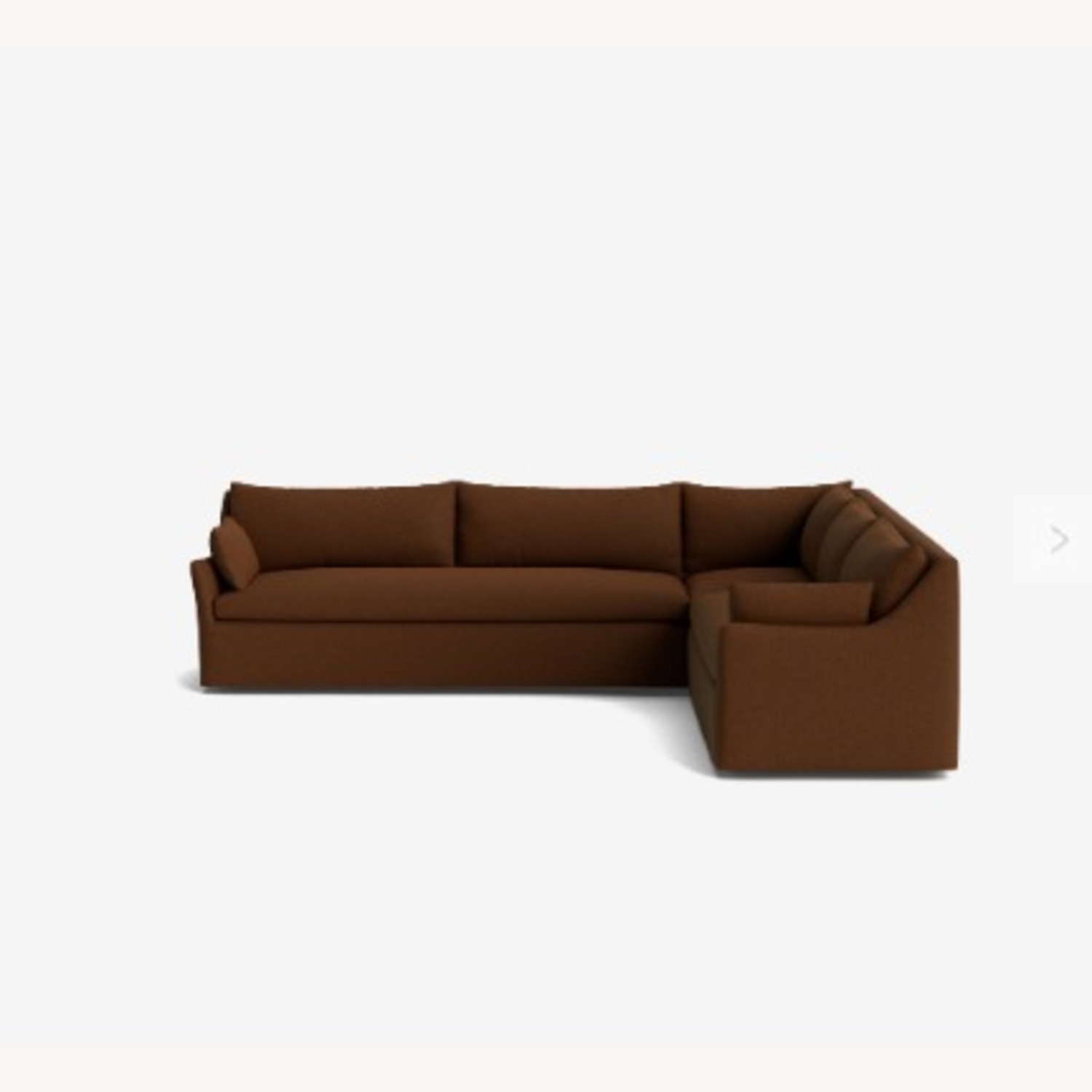 Lulu & Georgia Sectional Couch Brown - image-7