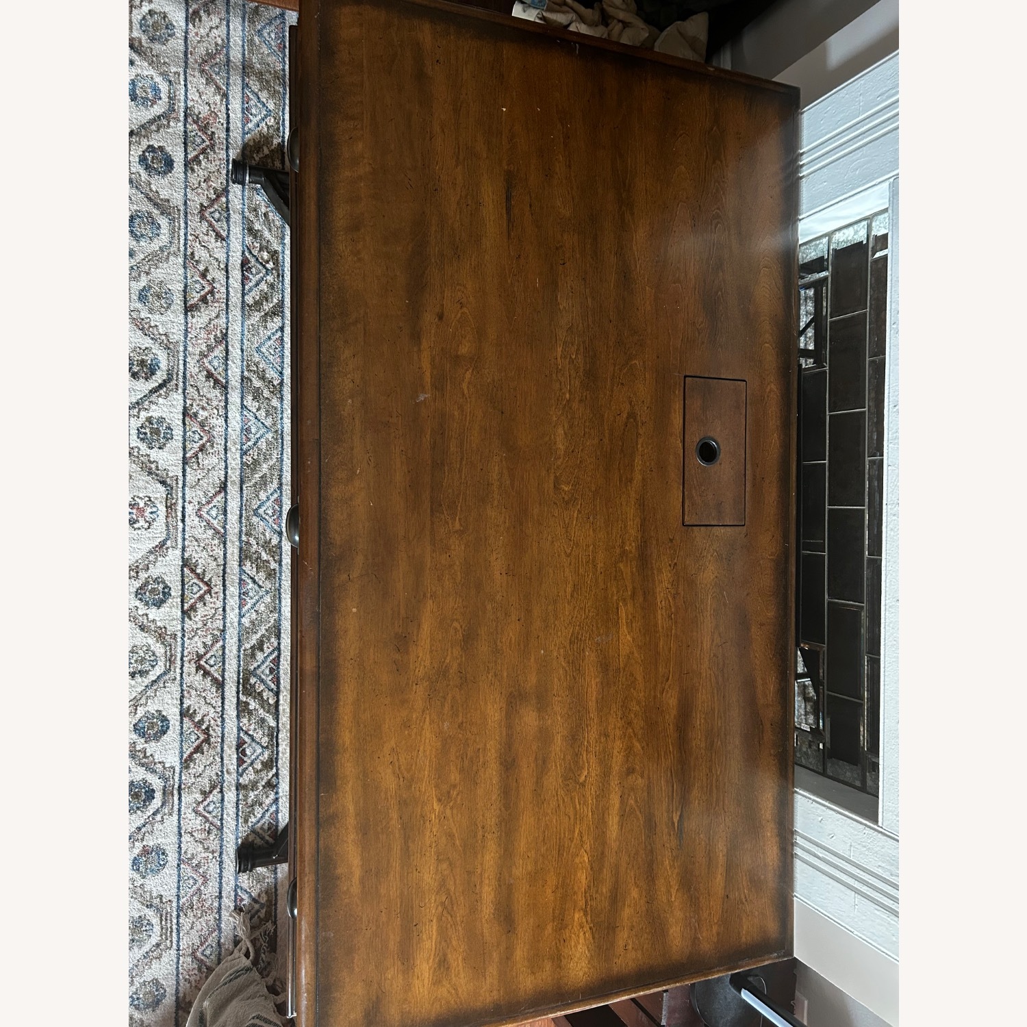 Electronic Wood Standing Desk - image-2