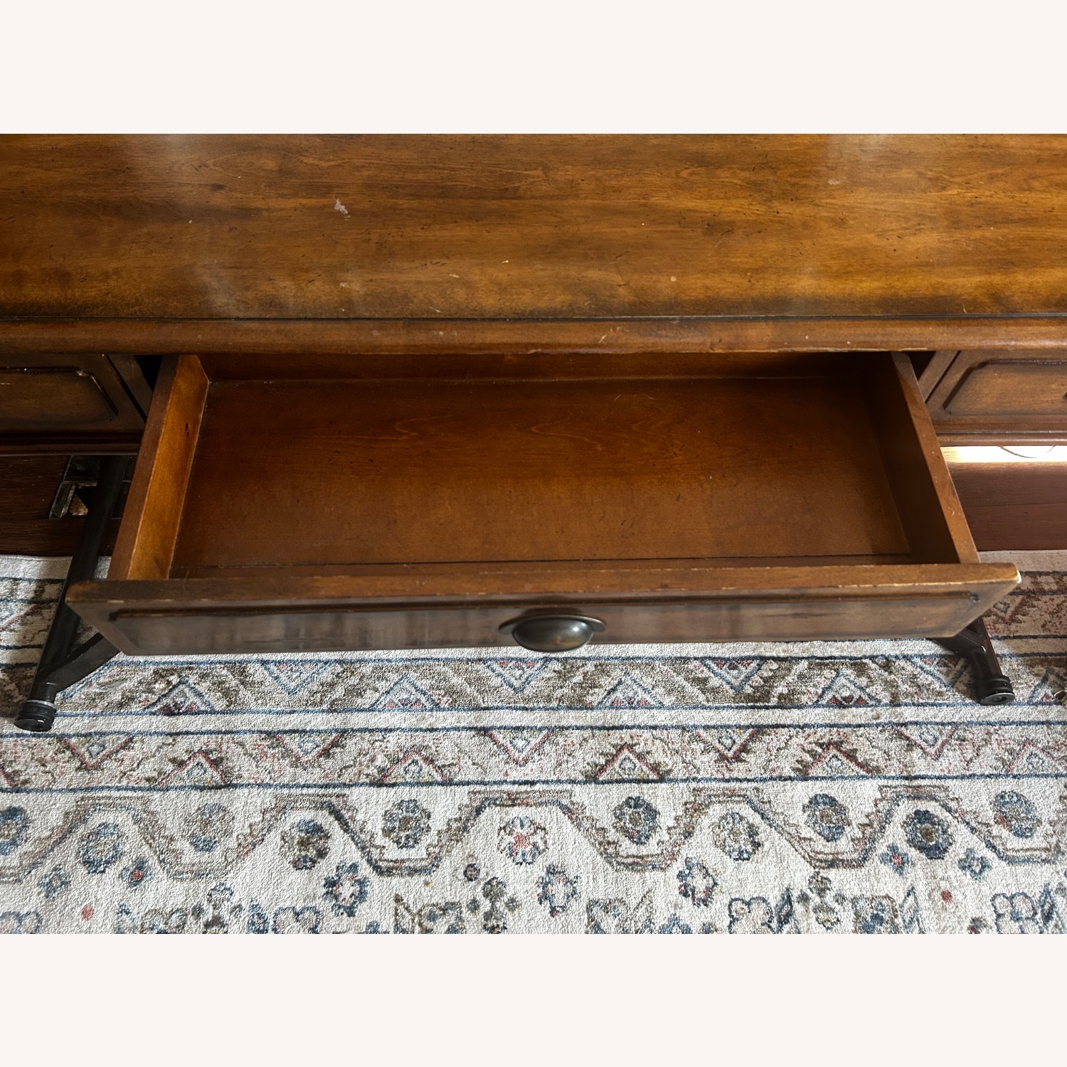 Electronic Wood Standing Desk - image-4