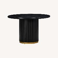 TOV Furniture Black Dining Table