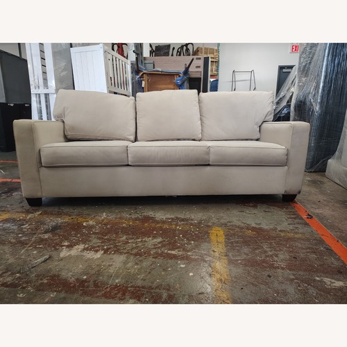 Used West Elm White Fabric Sleeper Sofa for sale on AptDeco