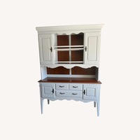Penn Furniture Light Gray Wood Sideboard