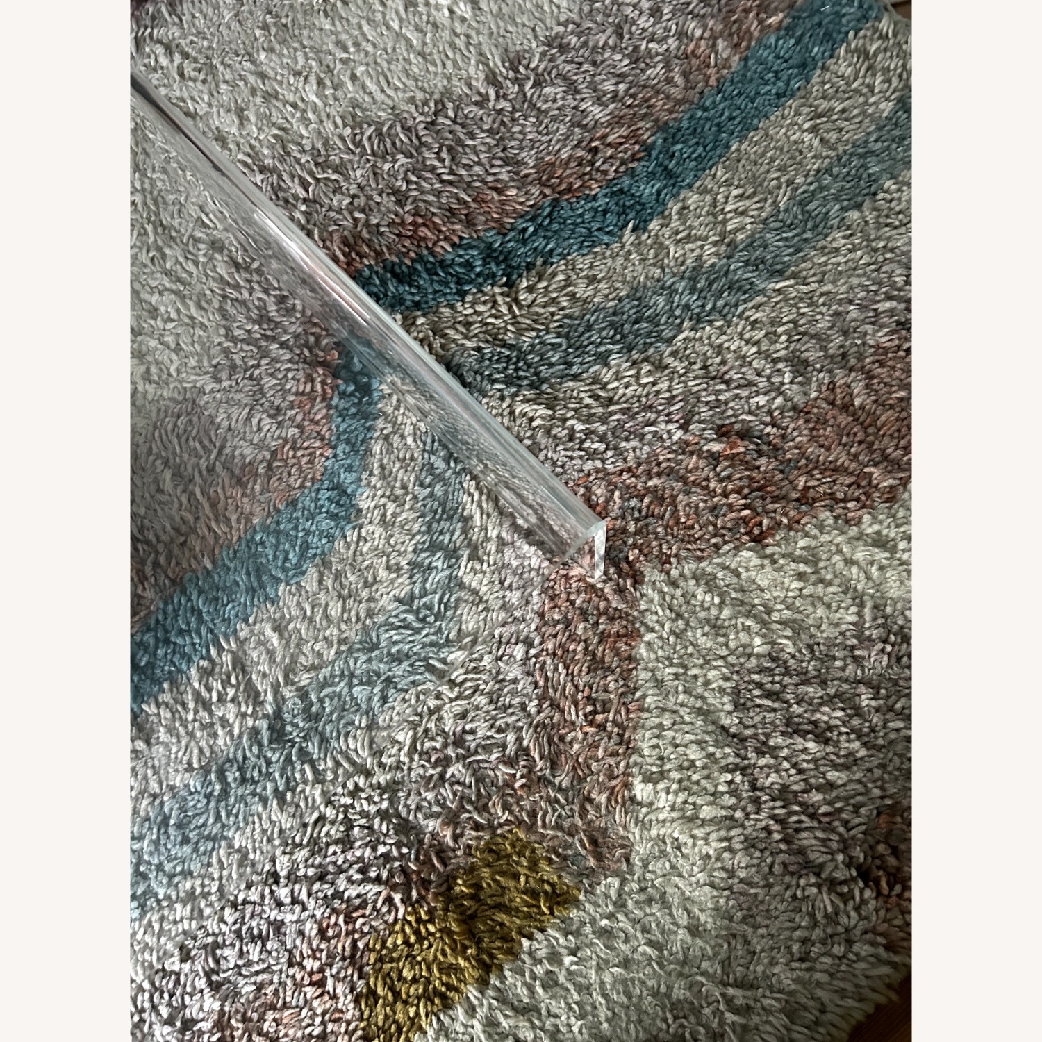 Anthropologie Hand-Knotted Idella Rug 5'x8' - image-5