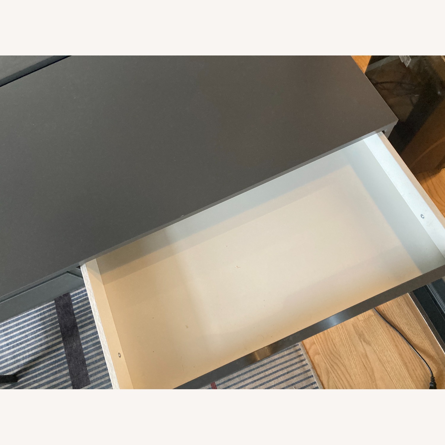 IKEA Alex Dark Gray Desk - image-3