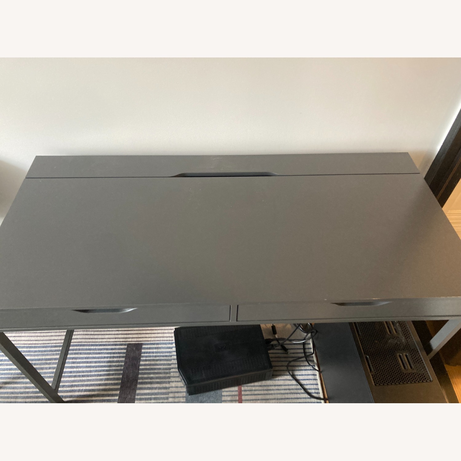 IKEA Alex Dark Gray Desk - image-2