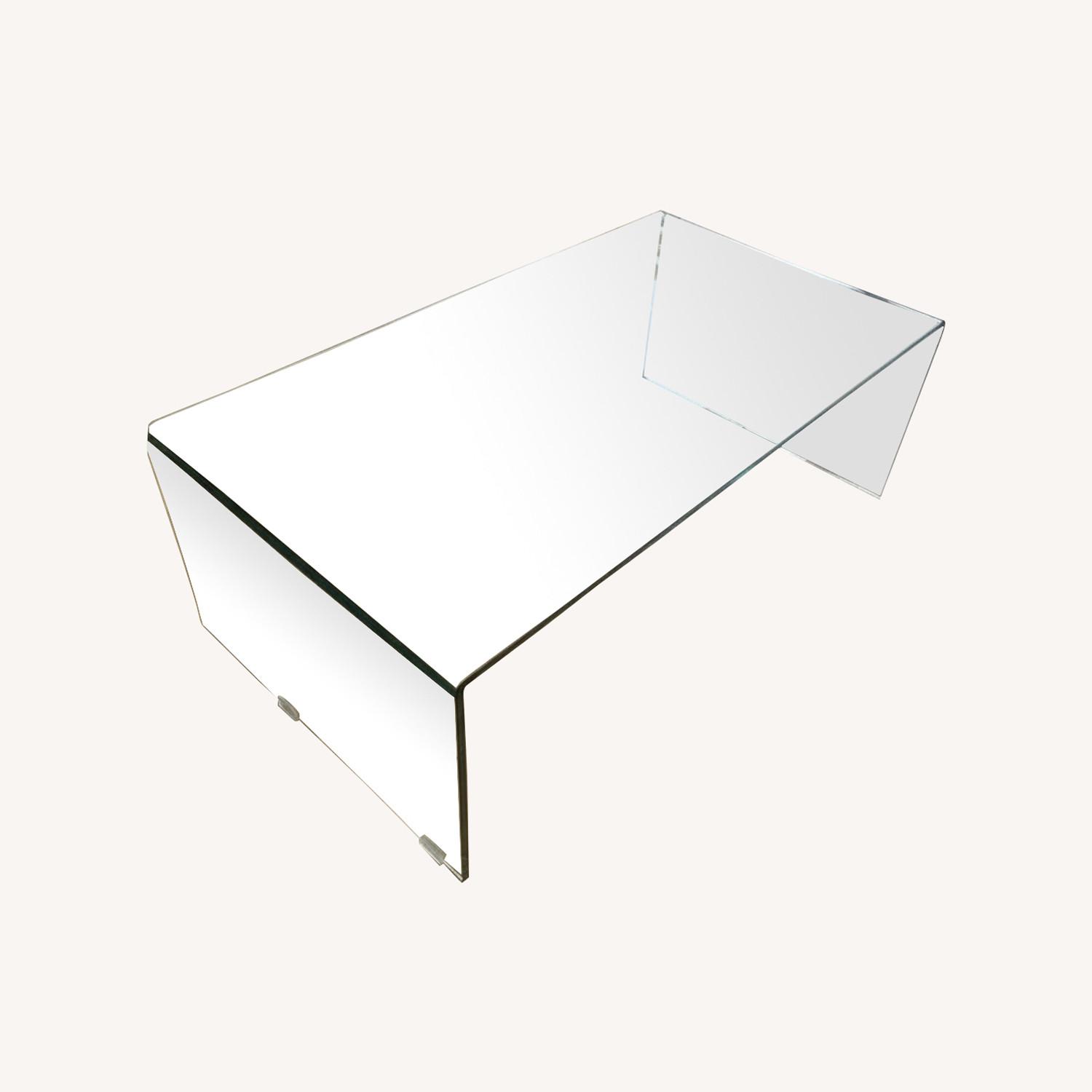 Gold Leather Accent Chairs - image-0