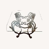 Raymour & Flanigan Transparent Side Tables