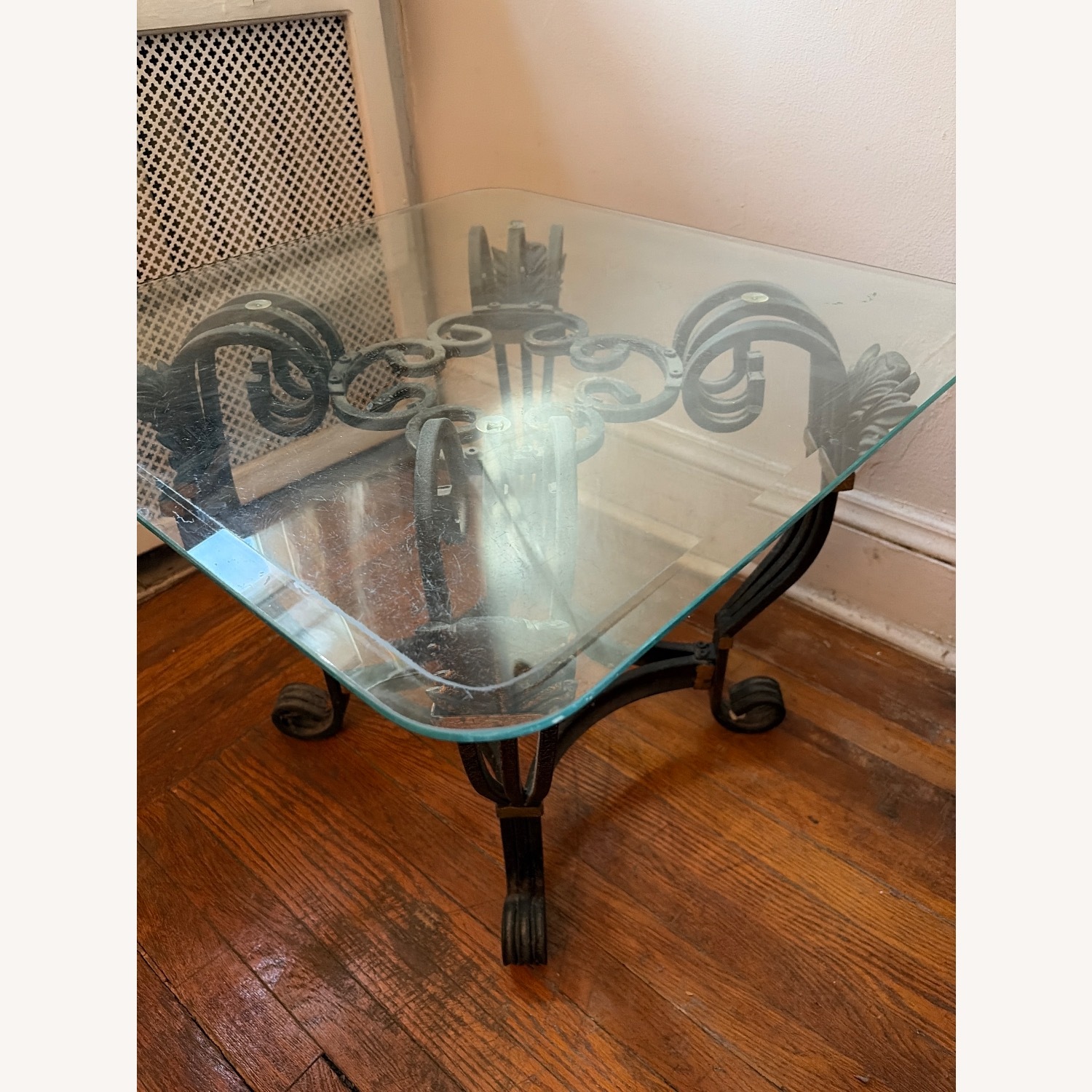 Raymour & Flanigan Transparent Side Tables - image-2