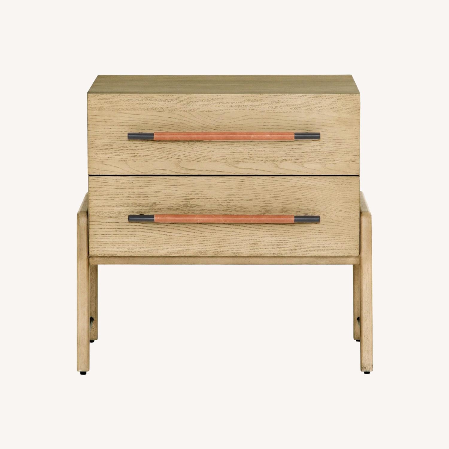 Four Hands Dark Brown Wood Nightstands - image-0