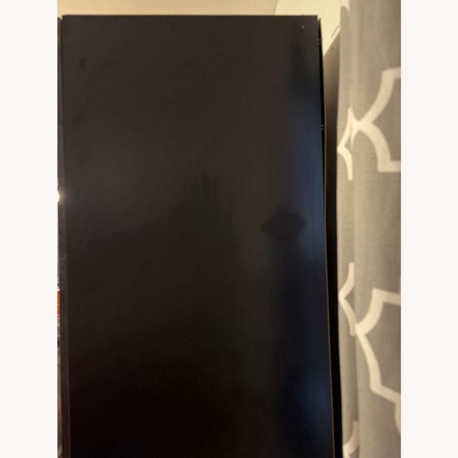 Raymour & Flanigan Dark Gray Wood Armoire - image-1