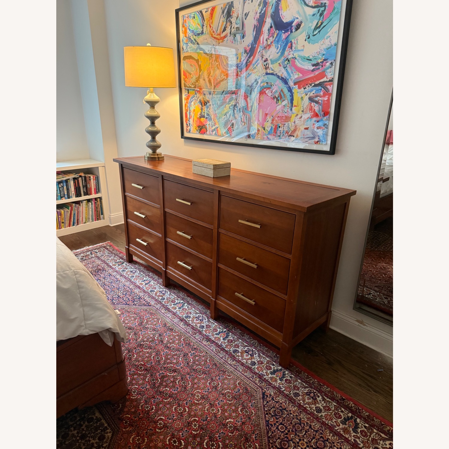 Dark Brown Modern Dresser - image-4