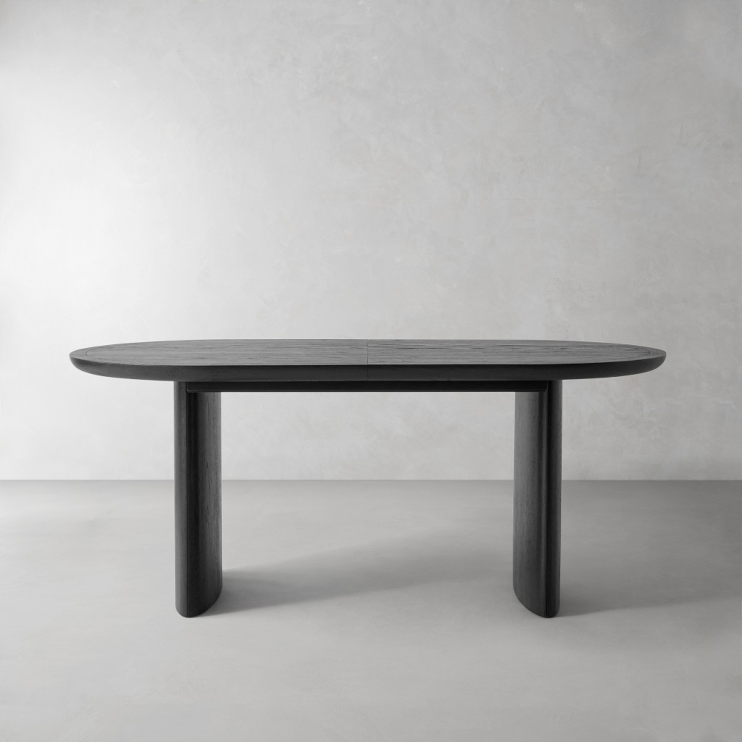Williams Sonoma Black Wood Dining Table - image-8