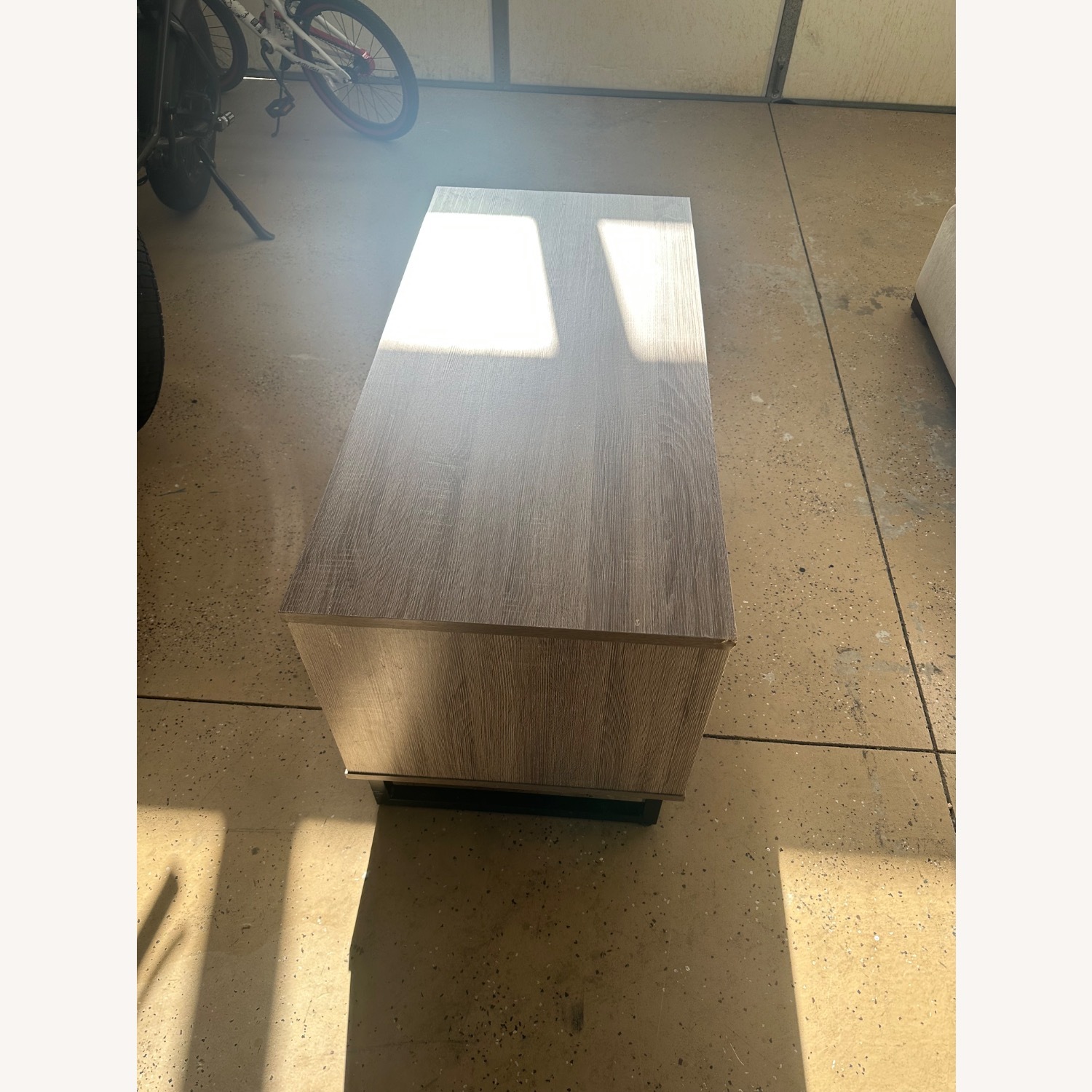 Natural Wood Coffee Table - image-1