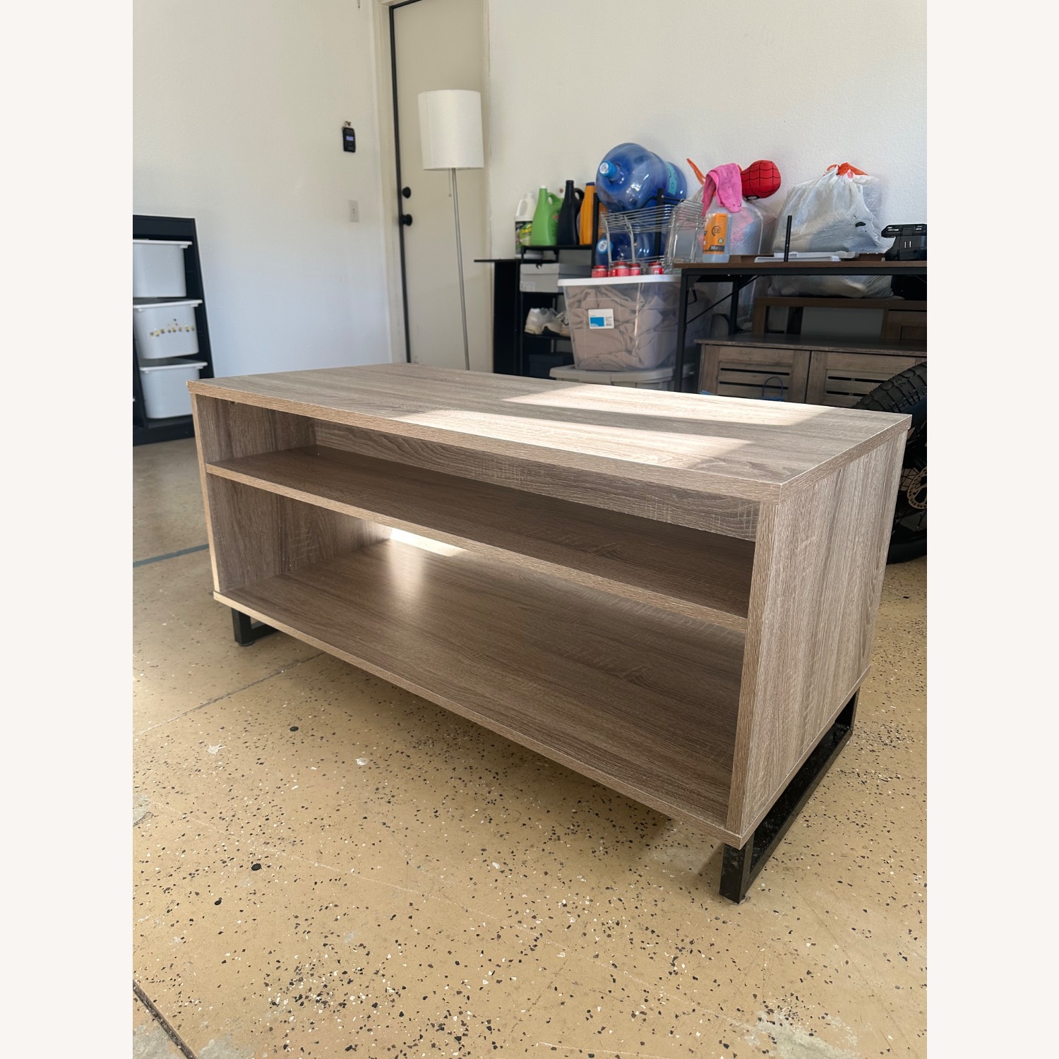 Natural Wood Coffee Table - image-3