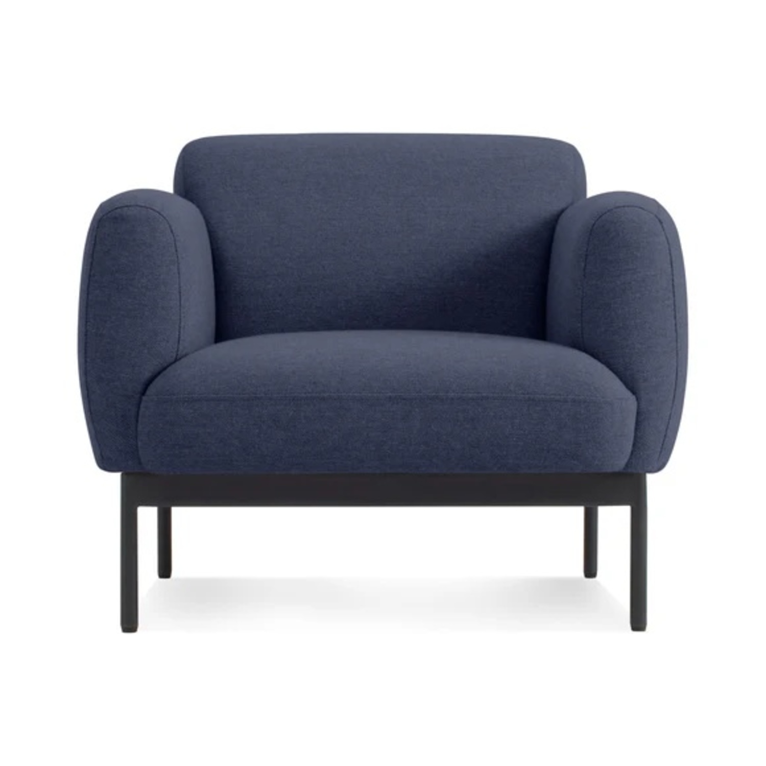 Blu Dot Blue Fabric Accent Chair - image-9