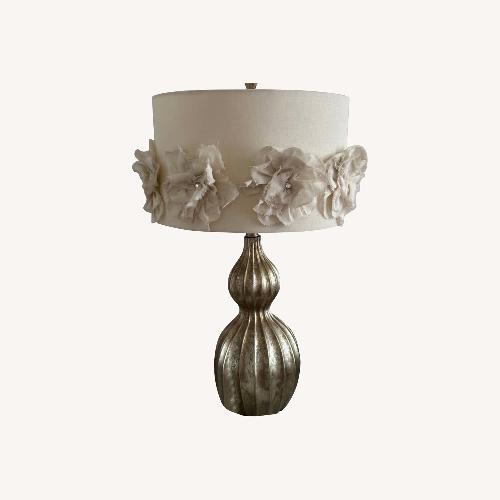Used Set (2) of Vintage Floral Lamps for sale on AptDeco