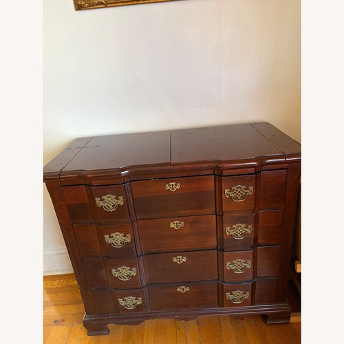 Used Vintage/Antique Dark Brown Sideboard for sale on AptDeco