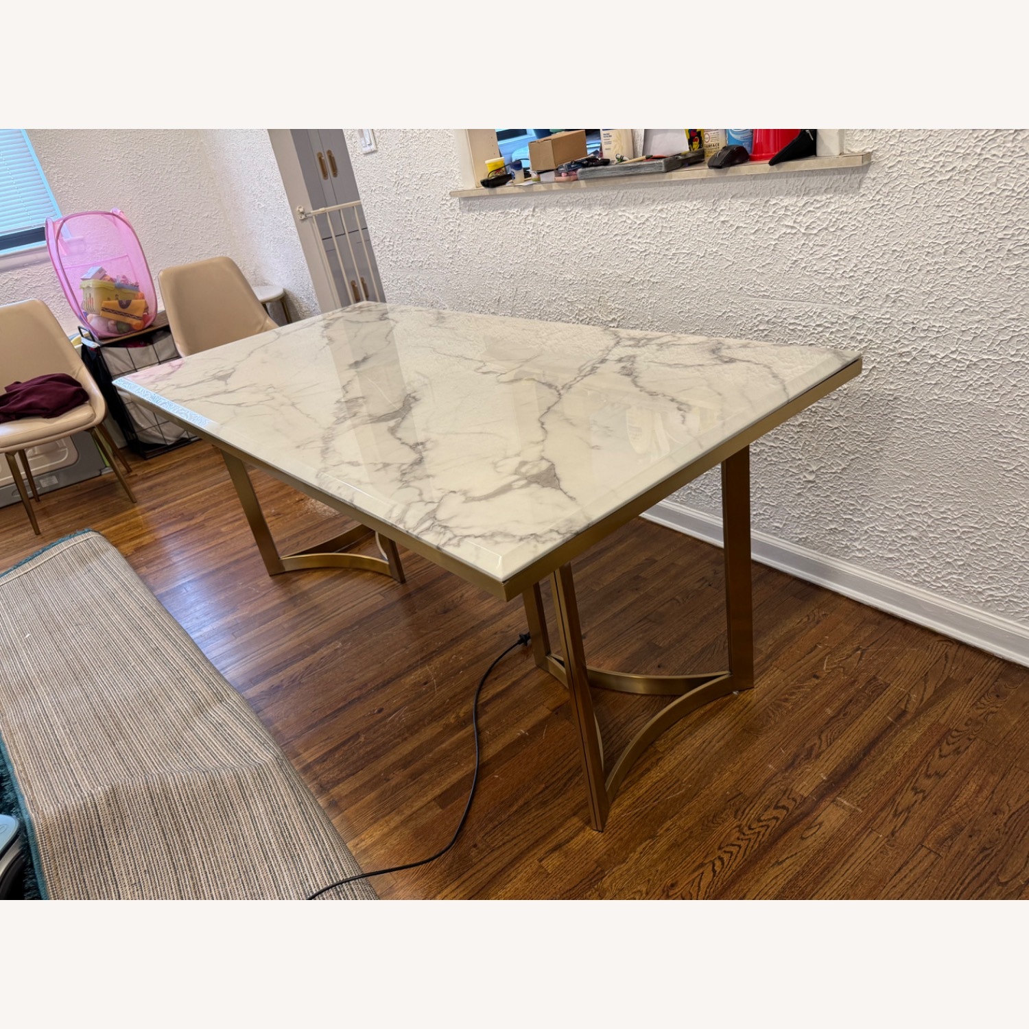 Amazon Marble Dining Table - image-5