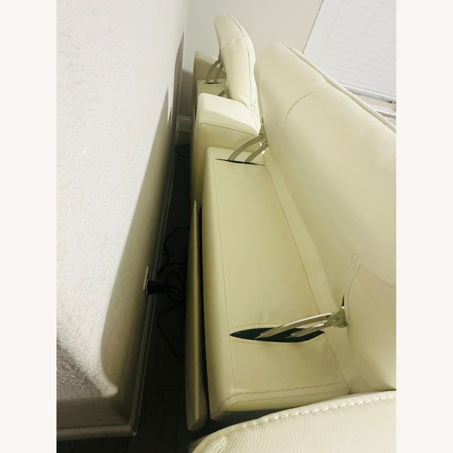 White 6-Piece Power Reclining Sectional - image-5