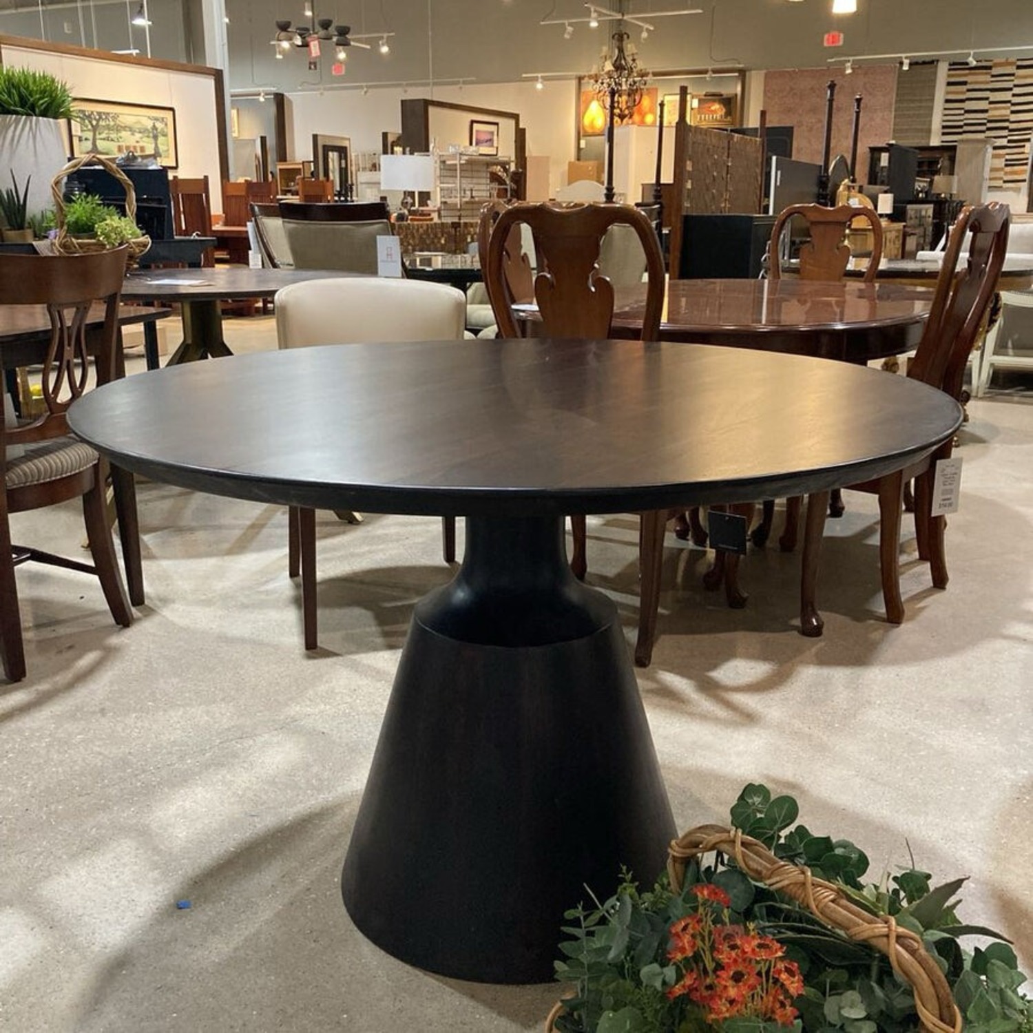 Lulu and Georgia Contemporary Round Dining Table - image-1